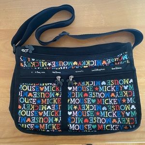 Authentic Walt Disney World Mickey Crossbody Bag